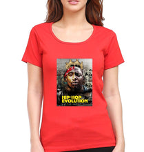Load image into Gallery viewer, Hip-Hop Evolution T-Shirt for Women-Red-Ektarfa.online
