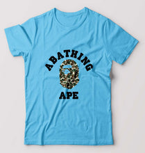Load image into Gallery viewer, A Bathing Ape T-Shirt for Men-Light Blue-Ektarfa.online

