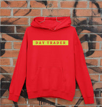 Load image into Gallery viewer, Day Trader Share Market Unisex Hoodie for Men/Women-S(40 Inches)-Red-Ektarfa.online
