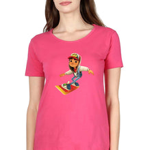 Load image into Gallery viewer, Subway Surfers T-Shirt for Women-Pink-Ektarfa.online
