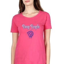 Load image into Gallery viewer, Deep Purple T-Shirt for Women-Pink-Ektarfa.online
