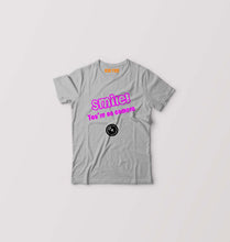 Load image into Gallery viewer, Smile U&#39;R On Camera Kids T-Shirt for Boy/Girl-Grey-Ektarfa.online
