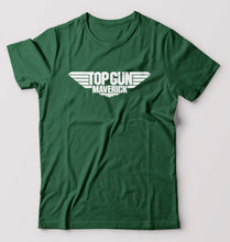 Load image into Gallery viewer, Top Gun T-Shirt for Men-Bottle Green-Ektarfa.online

