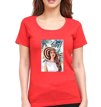 Load image into Gallery viewer, Lana Del Rey T-Shirt for Women-Red-Ektarfa.online
