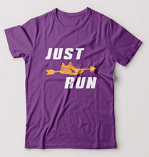 Load image into Gallery viewer, Runner Running T-Shirt for Men-Purple-Ektarfa.online

