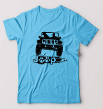 Load image into Gallery viewer, Jeep T-Shirt for Men-Light Blue-Ektarfa.online
