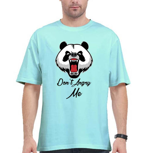 Angry Bear Oversized T-Shirt for Men-Mint-Ektarfa.online