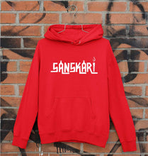 Load image into Gallery viewer, Sanskari Unisex Hoodie for Men/Women-Red-Ektarfa.online
