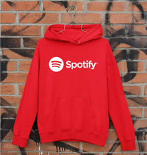 Load image into Gallery viewer, Spotify Unisex Hoodie for Men/Women-Red-Ektarfa.online
