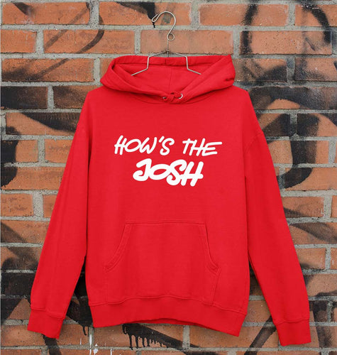 How's The Josh Unisex Hoodie for Men/Women-Red-Ektarfa.online