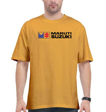 Load image into Gallery viewer, Maruti-Suzuki Oversized T-Shirt for Men-Golden Yellow-Ektarfa.online
