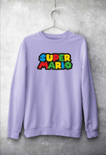 Load image into Gallery viewer, Super Mario Unisex Sweatshirt for Men/Women-Lavender-Ektarfa.online
