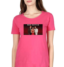 Load image into Gallery viewer, Red Notice T-Shirt for Women-Pink-Ektarfa.online
