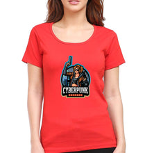 Load image into Gallery viewer, Cyberpunk T-Shirt for Women-Red-Ektarfa.online
