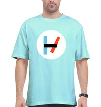 Load image into Gallery viewer, Twenty one pilots Oversized T-Shirt for Men-Mint-Ektarfa.online
