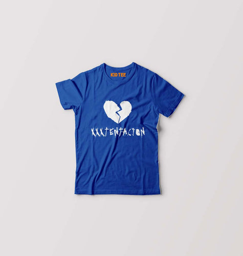 XXXtentacion Kids T-Shirt for Boy/Girl-Royal Blue-Ektarfa.online