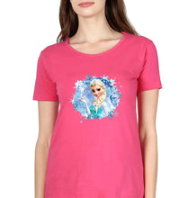 Load image into Gallery viewer, Frozen Elsa T-Shirt for Women-Pink-Ektarfa.online
