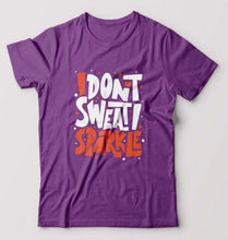 Load image into Gallery viewer, Gym Sweat T-Shirt for Men-Purple-Ektarfa.online
