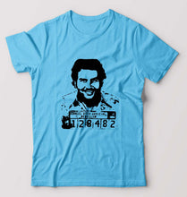 Load image into Gallery viewer, Pablo Escobar T-Shirt for Men-Light Blue-Ektarfa.online
