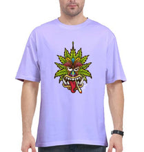 Load image into Gallery viewer, Tiki Joint Oversized T-Shirt for Men-Lavender-Ektarfa.online
