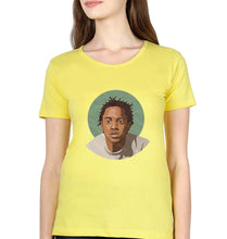 Load image into Gallery viewer, Kendrick Lamar T-Shirt for Women-Yellow-Ektarfa.online
