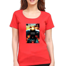 Load image into Gallery viewer, 2001 A Space Odyssey T-Shirt for Women-Red-Ektarfa.online
