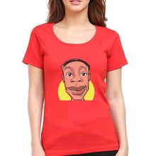 Load image into Gallery viewer, Khaby Lame T-Shirt for Women-Red-Ektarfa.online
