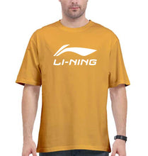 Load image into Gallery viewer, Li-Ning Oversized T-Shirt for Men-Golden Yellow-Ektarfa.online
