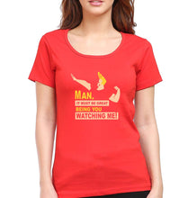 Load image into Gallery viewer, Johnny Bravo T-Shirt for Women-Red-Ektarfa.online
