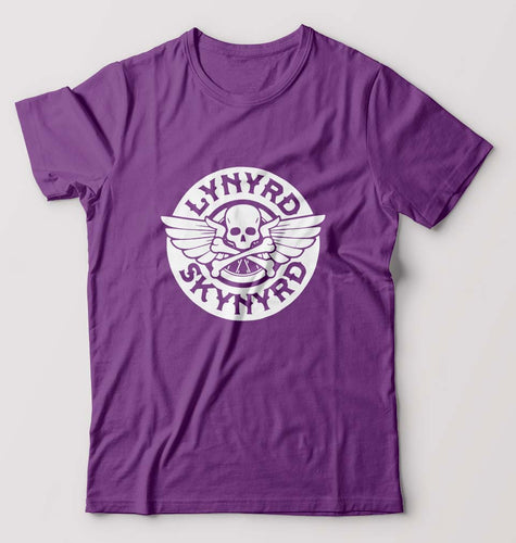 Lynyrd Skynyrd T-Shirt for Men-Purple-Ektarfa.online