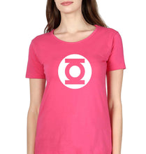 Load image into Gallery viewer, Green Lantern Superhero T-Shirt for Women-Pink-Ektarfa.online
