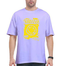 Load image into Gallery viewer, Nirvana Oversized T-Shirt for Men-Lavender-Ektarfa.online
