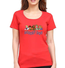 Load image into Gallery viewer, Scooby Doo T-Shirt for Women-Red-Ektarfa.online
