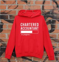 Load image into Gallery viewer, Chartered Accountants(CA) In Progress Unisex Hoodie for Men/Women-Red-Ektarfa.online
