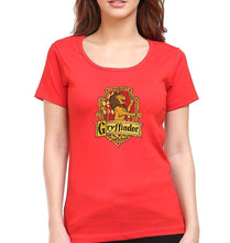 Load image into Gallery viewer, Harry Potter Gryffindor T-Shirt for Women-Red-Ektarfa.online
