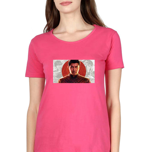 Shang-Chi T-Shirt for Women-Pink-Ektarfa.online