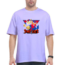 Load image into Gallery viewer, Swat Kats Oversized T-Shirt for Men-Lavender-Ektarfa.online
