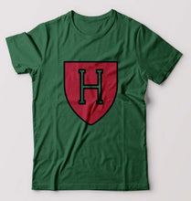 Load image into Gallery viewer, Harvard T-Shirt for Men-Bottle Green-Ektarfa.online
