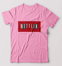 Load image into Gallery viewer, Netflix T-Shirt for Men-Light Baby Pink-Ektarfa.online
