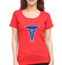 Load image into Gallery viewer, Doctor T-Shirt for Women-Red-Ektarfa.online
