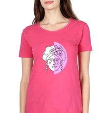 Load image into Gallery viewer, Frida Kahlo T-Shirt for Women-Pink-Ektarfa.online
