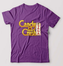 Load image into Gallery viewer, Candy Crush T-Shirt for Men-Purple-Ektarfa.online

