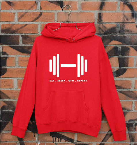 Gym Unisex Hoodie for Men/Women-Red-Ektarfa.online