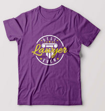 Load image into Gallery viewer, Best Lawyer T-Shirt for Men-Purple-Ektarfa.online
