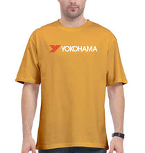 Load image into Gallery viewer, Yokohama Oversized T-Shirt for Men-Golden Yellow-Ektarfa.online
