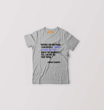 Load image into Gallery viewer, Dwight Schrute Kids T-Shirt for Boy/Girl-Grey-Ektarfa.online
