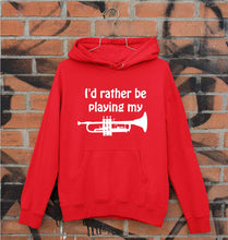 Load image into Gallery viewer, Trumpet Love Unisex Hoodie for Men/Women-Red-Ektarfa.online
