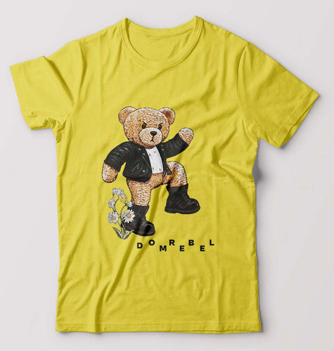Domrebel Taddy T-Shirt for Men-Yellow-Ektarfa.online
