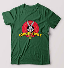Load image into Gallery viewer, Looney Tunes T-Shirt for Men-Bottle Green-Ektarfa.online
