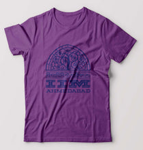 Load image into Gallery viewer, IIM Ahmedabad T-Shirt for Men-Purple-Ektarfa.online
